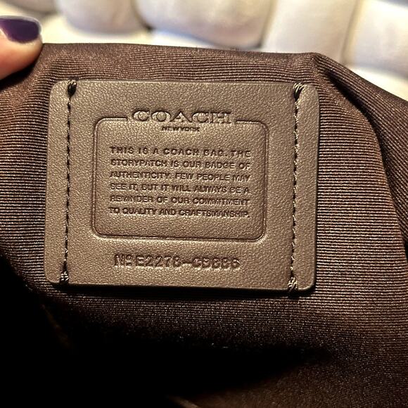 Coach Watermelon Strawberry Pink Ellie File Crossbody - Picture 14 of 14